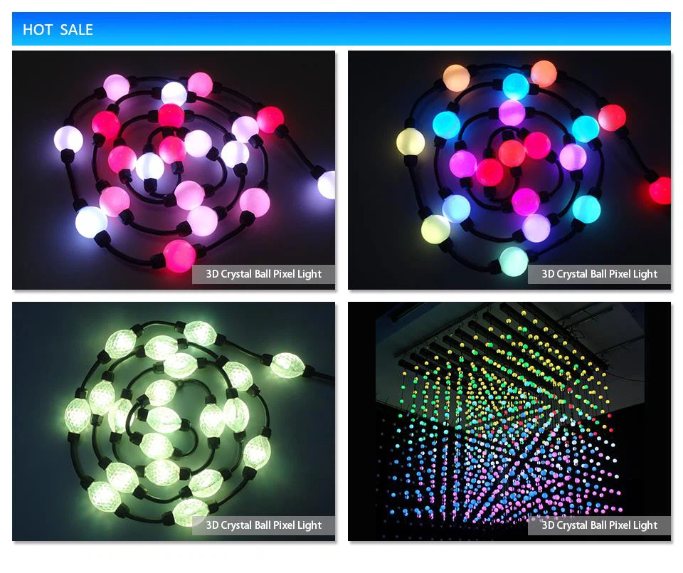 3d led pixel ball